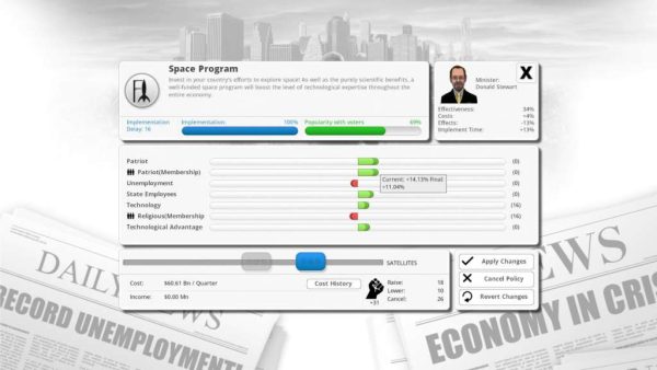 Democracy 3 Collector's Edition Steam CD Key - Image 3