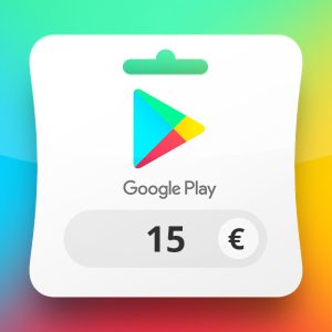 Google Play EUR 15 Gift Card DE